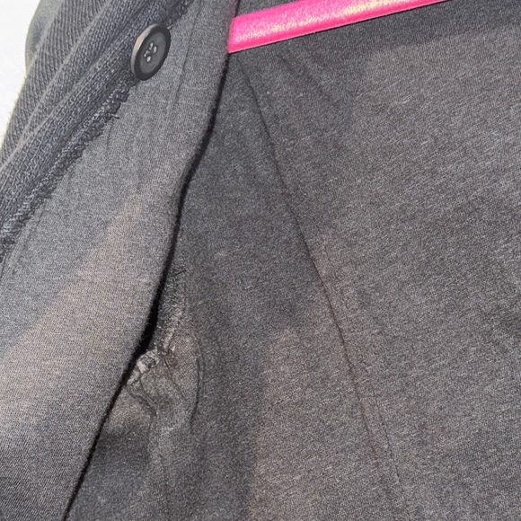 Free People Black Leather Jacket with Scarf Detail - Picture 5 of 6